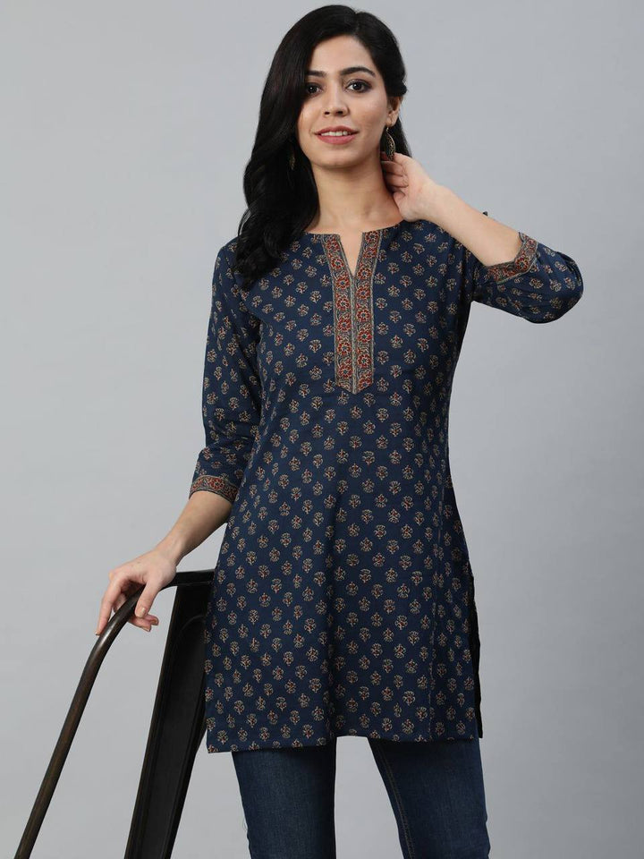 Classy & On-Trendy Cotton Printed Tops for Regular Office Wear