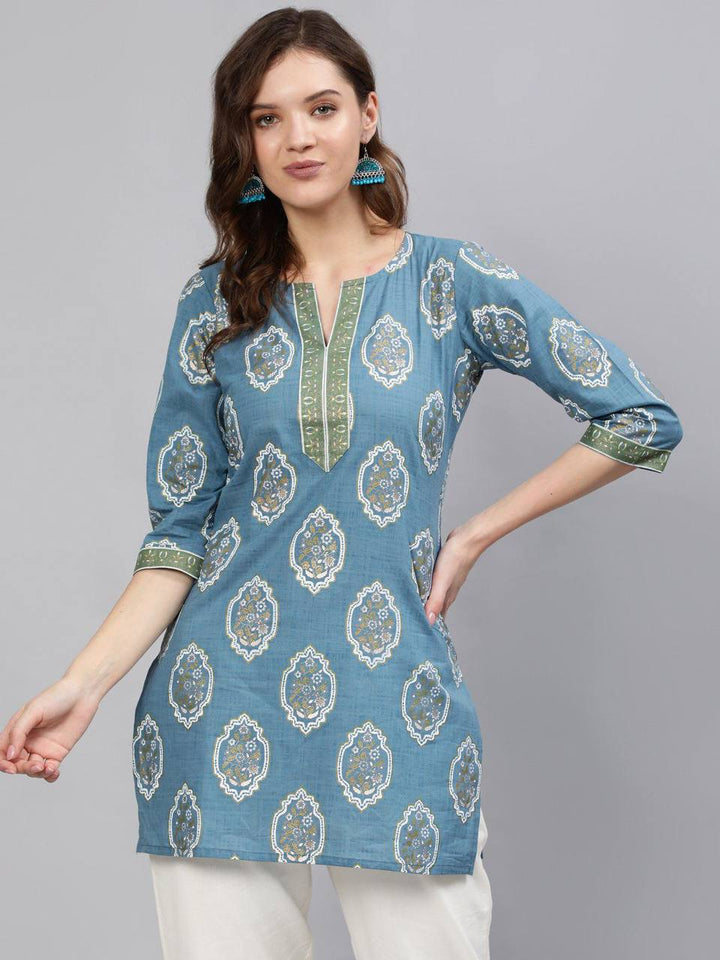 Classy & On-Trendy Cotton Printed Tops for Regular Office Wear