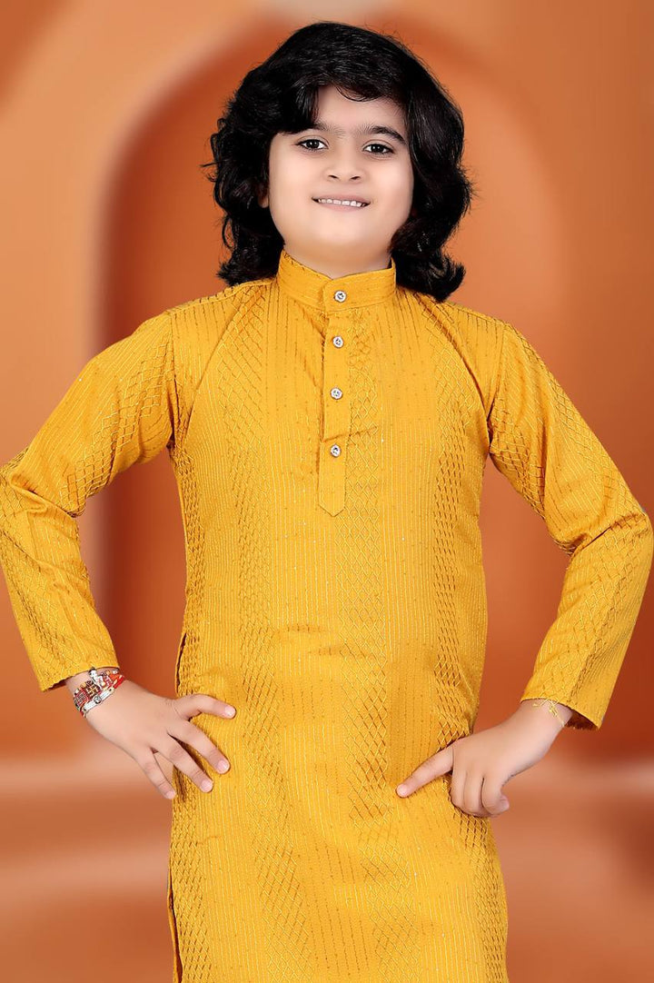 Venmer Kids Stylish Kurta with Pyjama