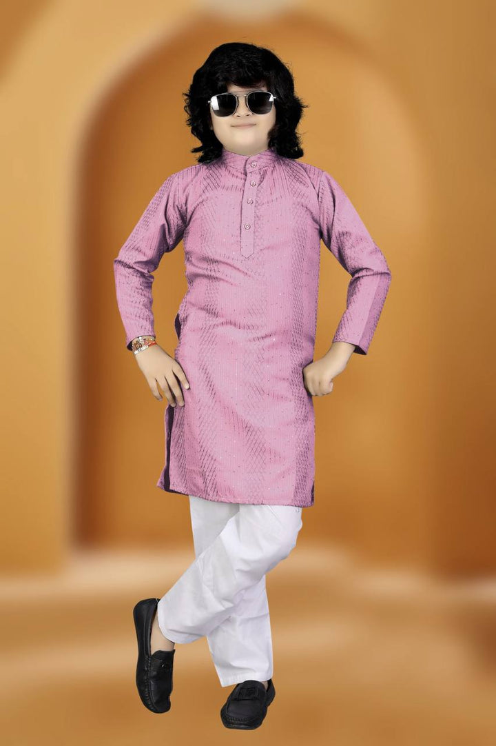 Venmer Kids Stylish Kurta with Pyjama