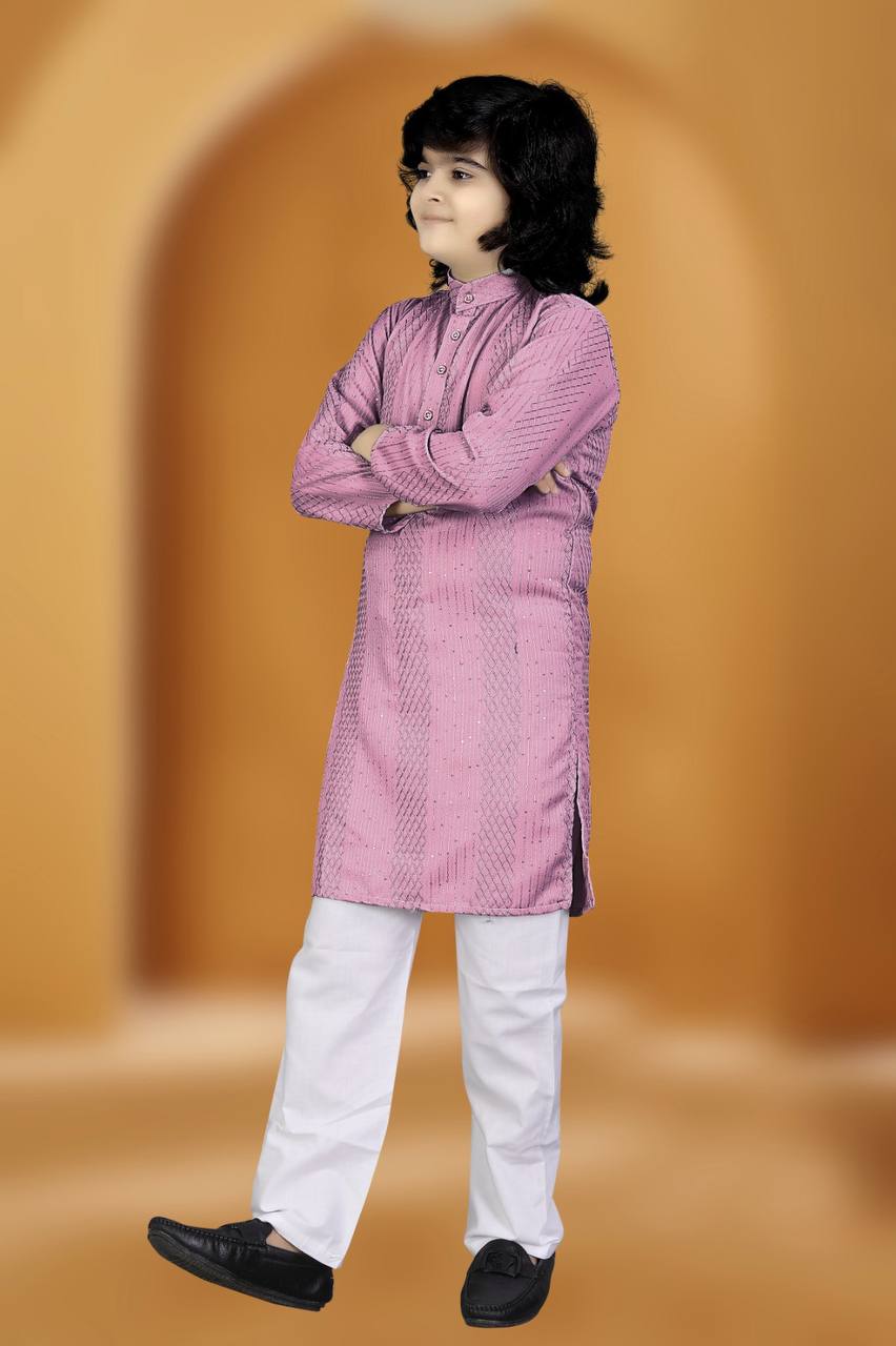 Venmer Kids Stylish Kurta with Pyjama