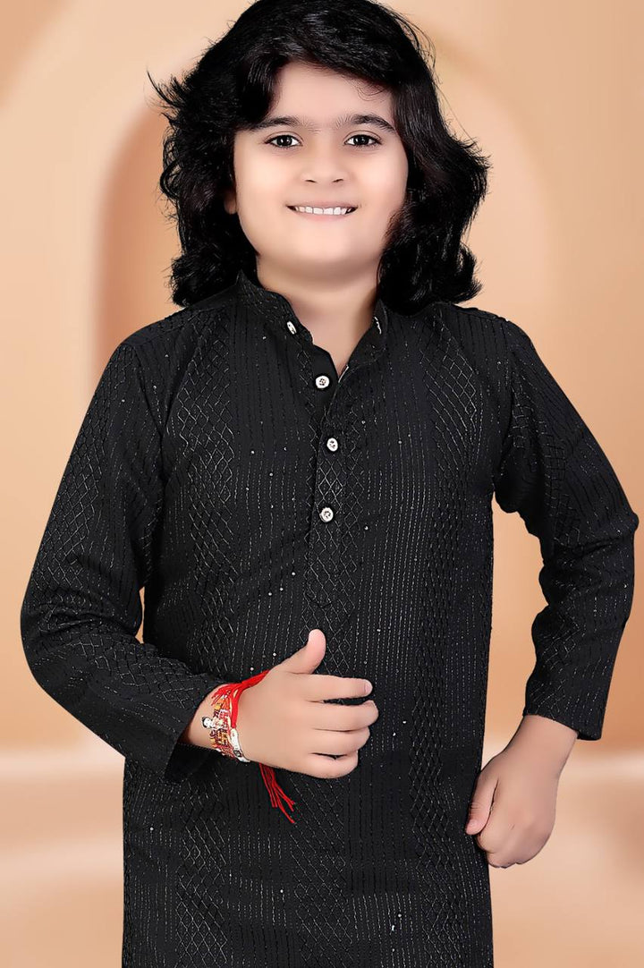 Venmer Kids Stylish Kurta with Pyjama
