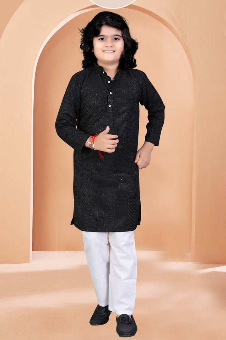 Venmer Kids Stylish Kurta with Pyjama