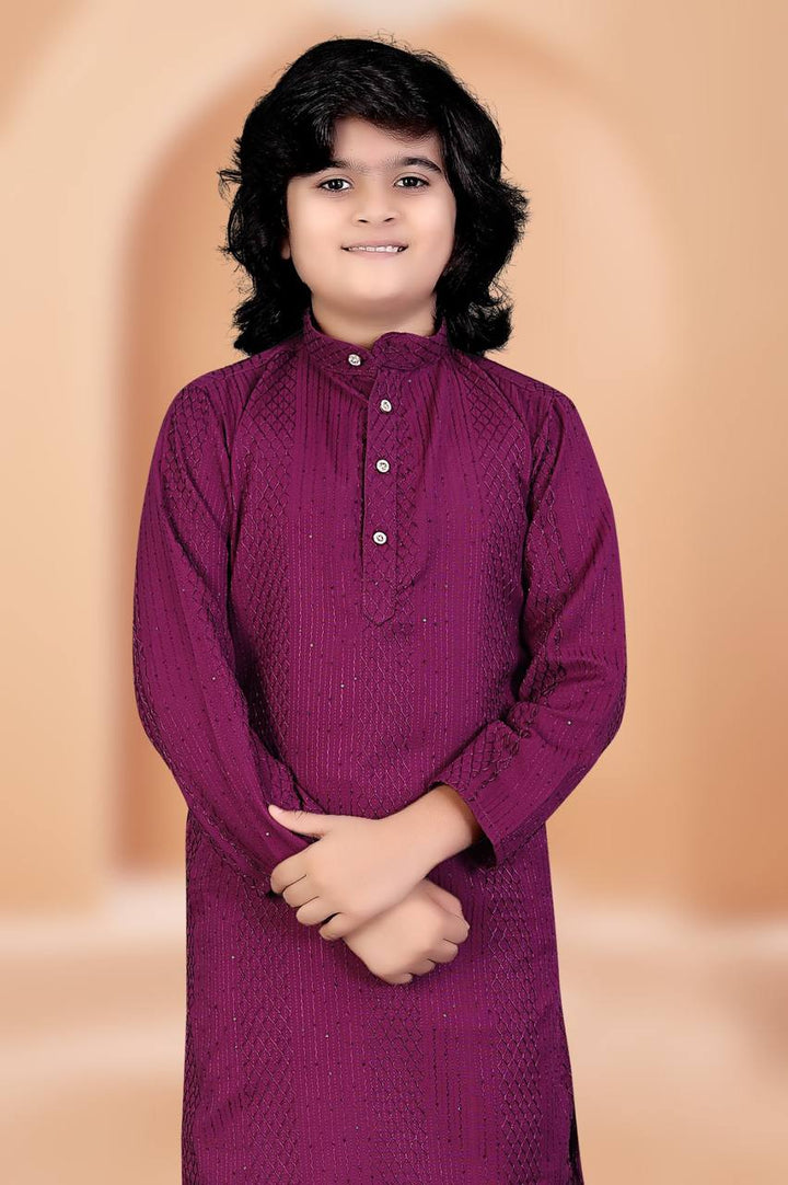 Venmer Kids Stylish Kurta with Pyjama