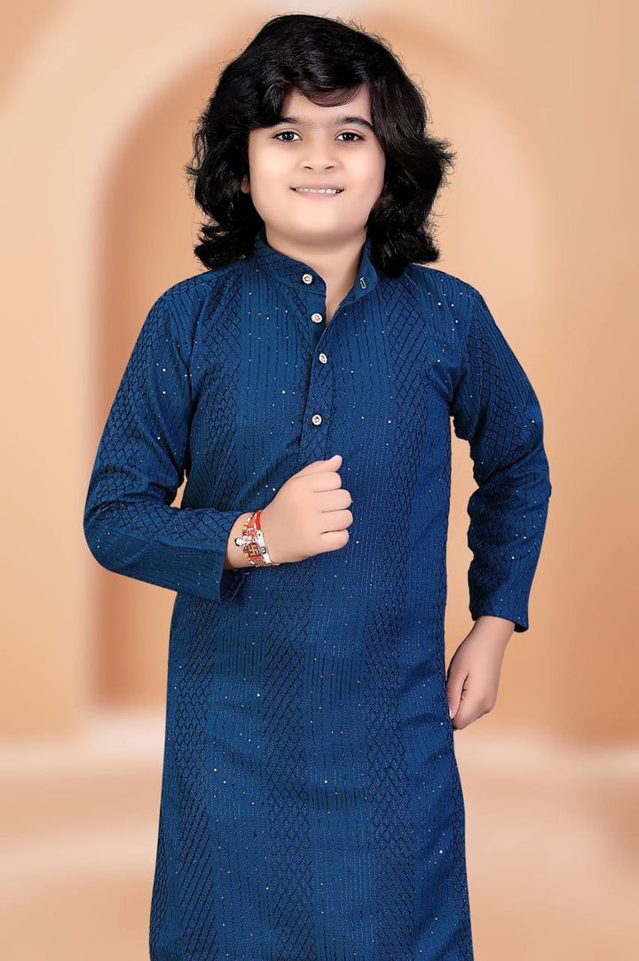 Venmer Kids Stylish Kurta with Pyjama
