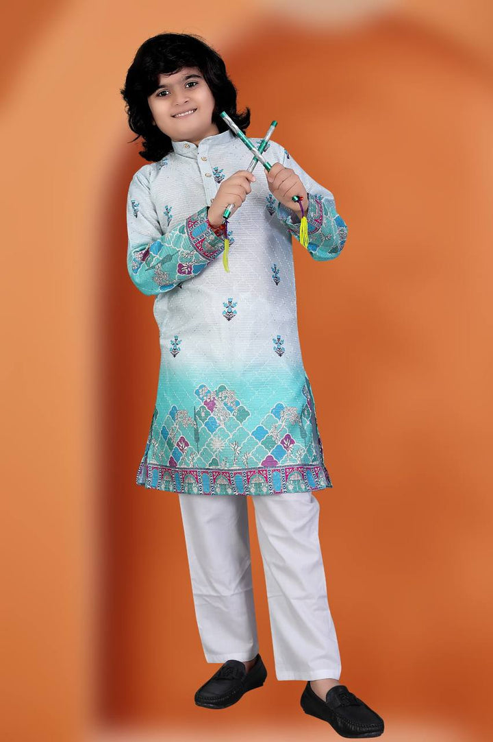 Ethnic Wear for Boys – Venmer Cotton Kurta & Pyjama Set