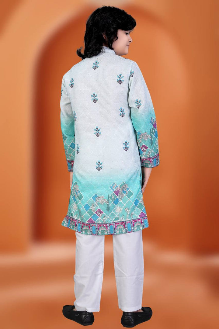 Ethnic Wear for Boys – Venmer Cotton Kurta & Pyjama Set