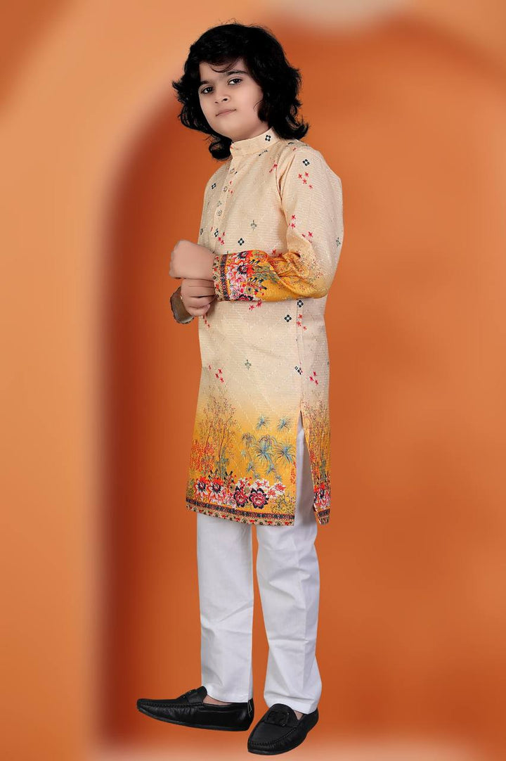 Ethnic Wear for Boys – Venmer Cotton Kurta & Pyjama Set
