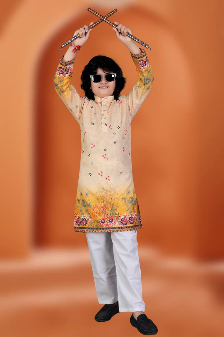 Ethnic Wear for Boys – Venmer Cotton Kurta & Pyjama Set