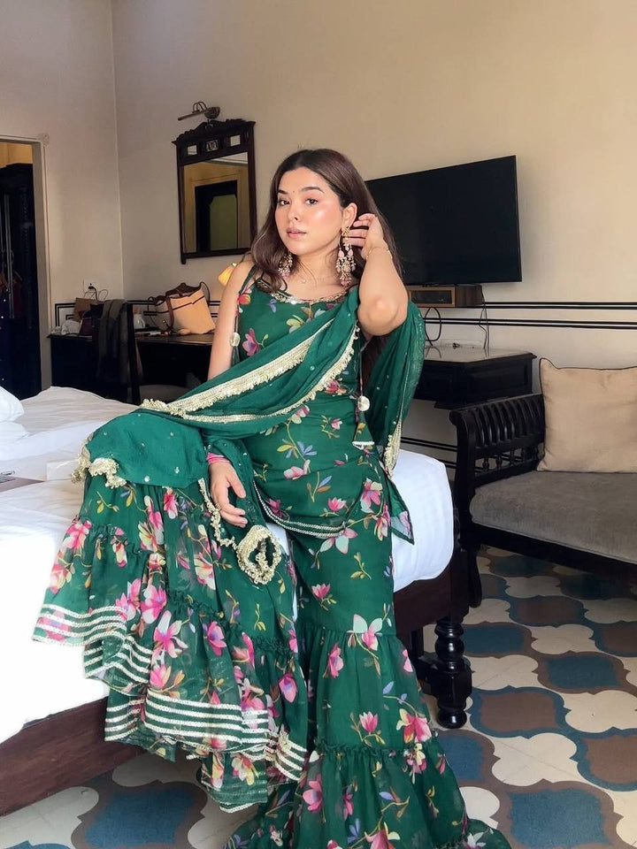 Designer Sharara Set – Elegant Ethnic Wear