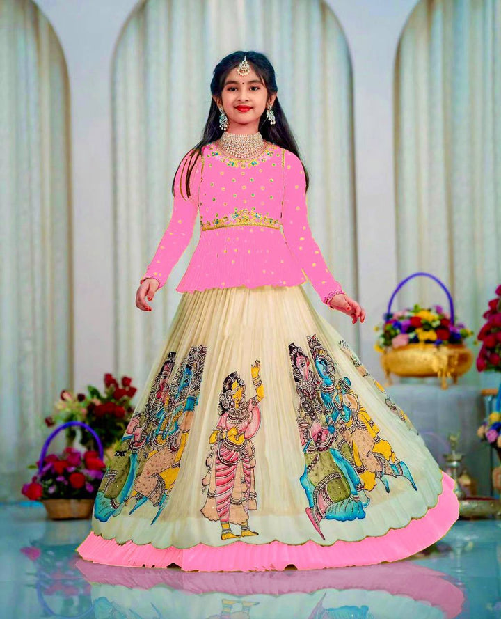 Kediya Style Designer Lehenga Set