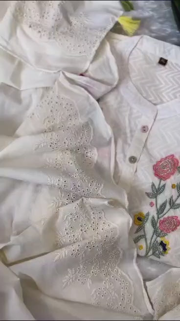 CHIKANKARI KURTA SET